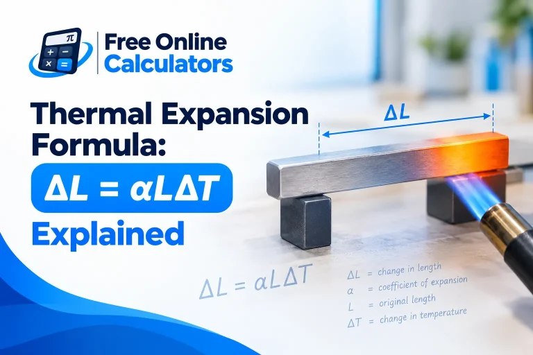 Thermal Expansion Formula: ΔL = αLΔT Explained