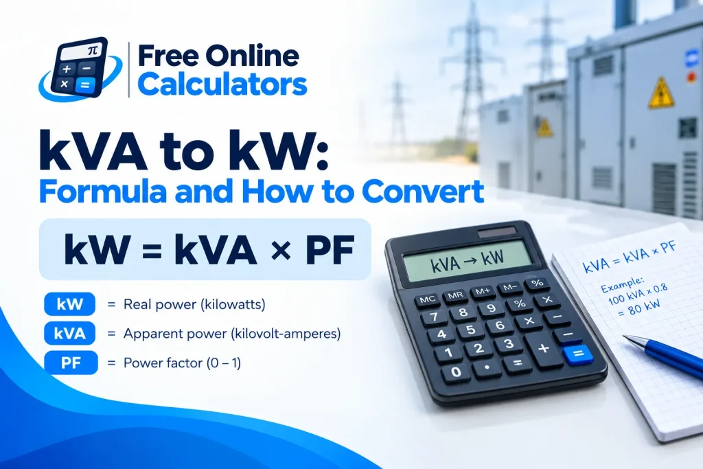 kVA to kW: Formula and How to Convert