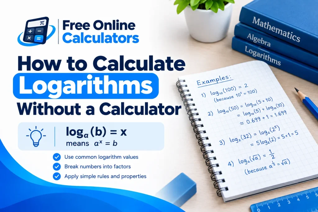 How to Calculate Logarithms Without a Calculator