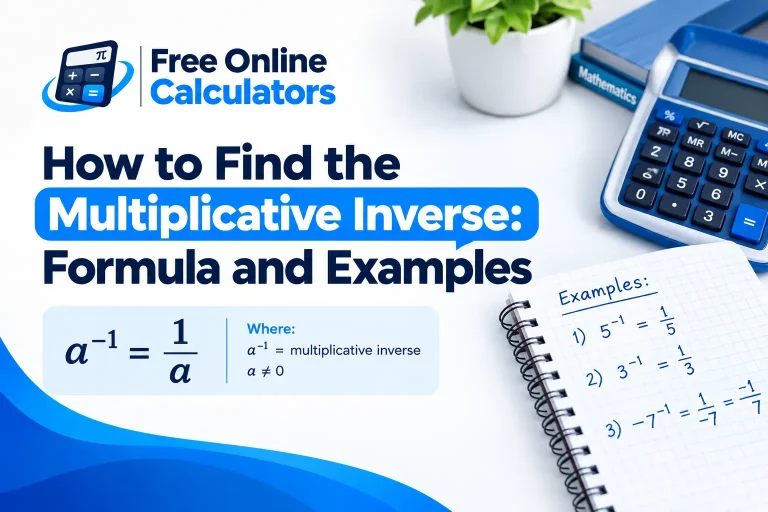 How to Find the Multiplicative Inverse: Formula and Examples