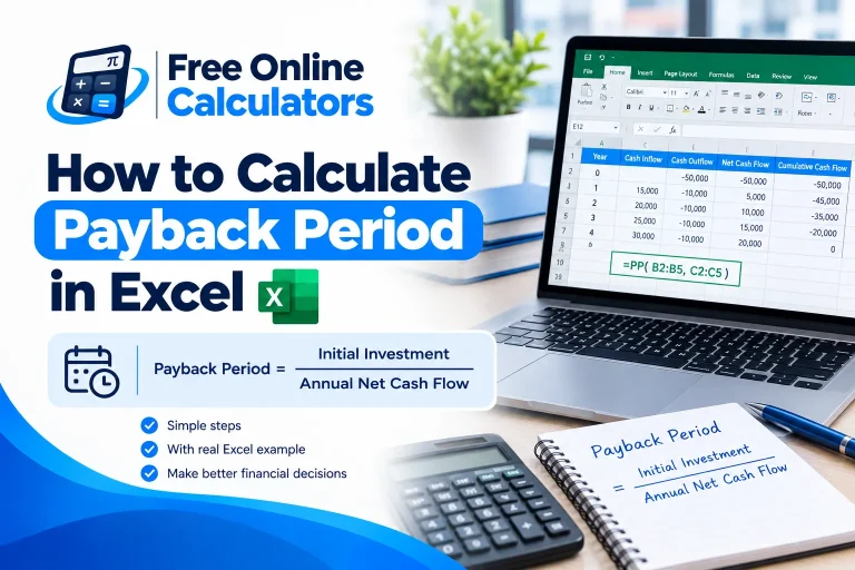 How to Calculate Payback Period in Excel