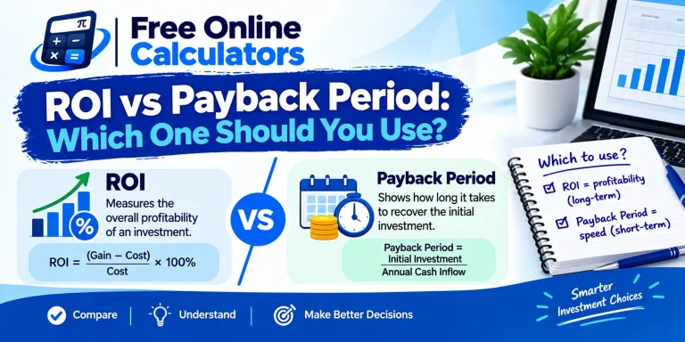 ROI vs Payback Period: Which One Should You Use?