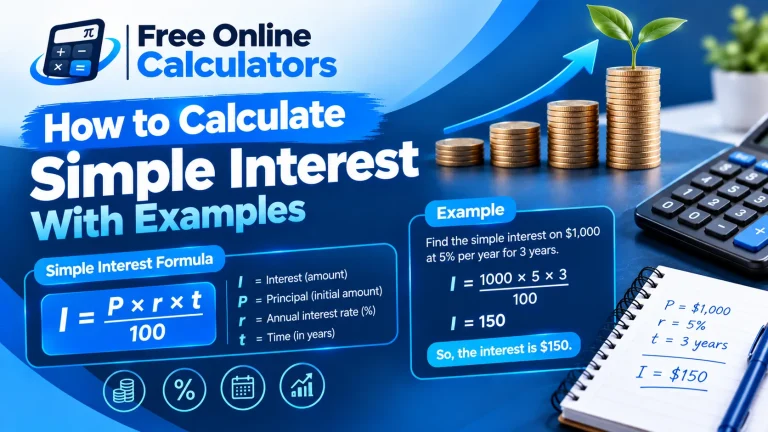 How to Calculate Simple Interest With Examples