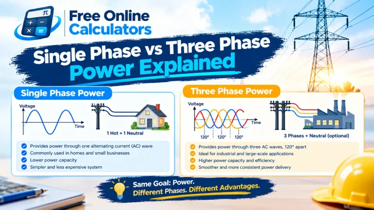 Single Phase vs Three Phase Power Explained