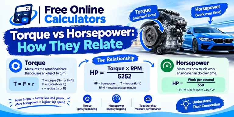 Torque vs Horsepower: How They Relate